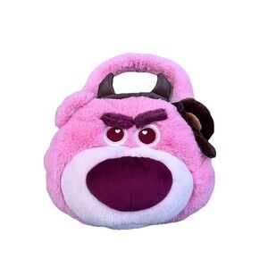 Authentic Disney Store Lotso Shoulder Bag Plush Disneyland 2024 Pink